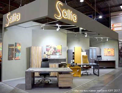 Компания Salita на мебельной выставке Кифф 2017